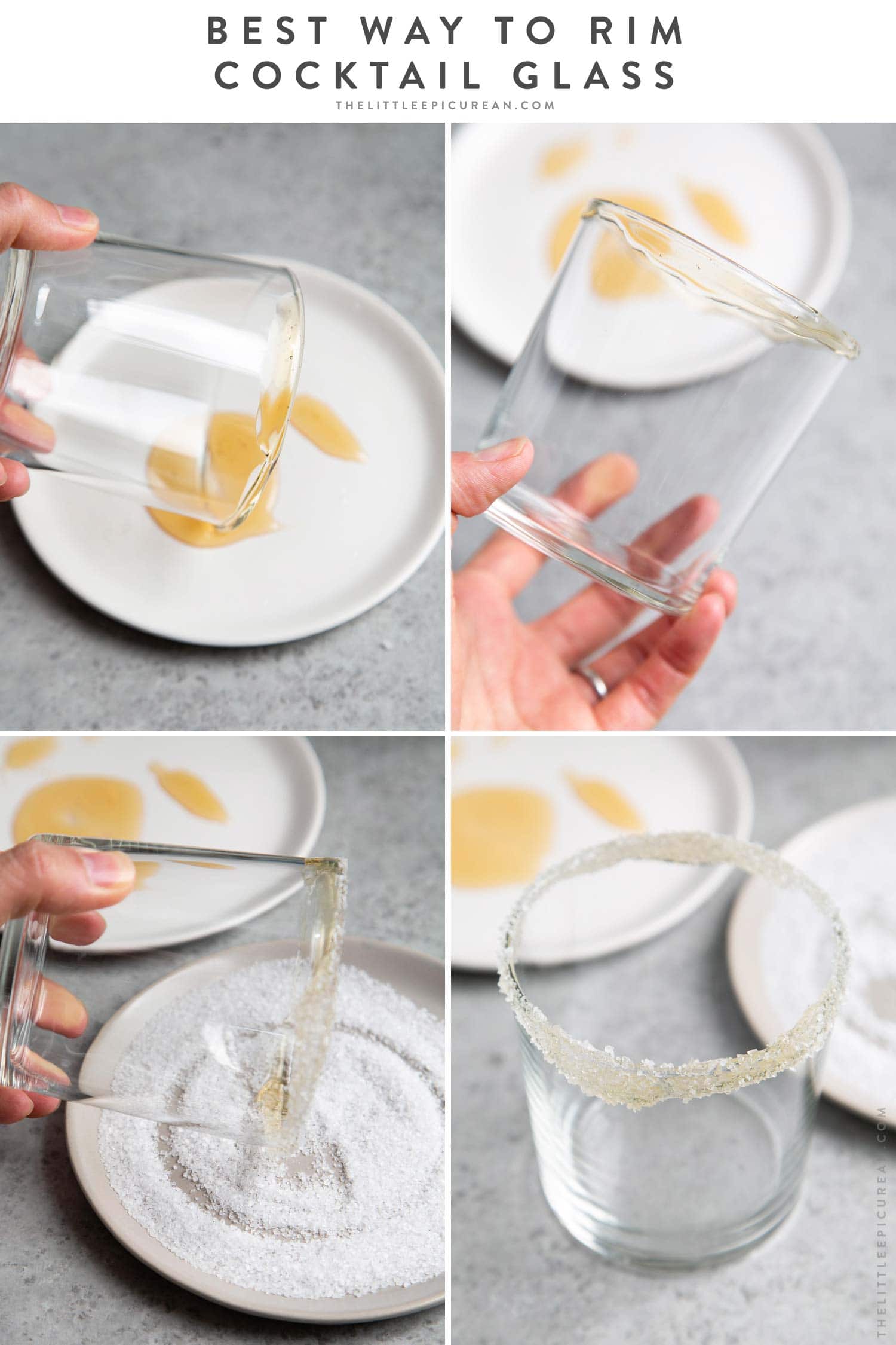 How to Rim Margarita Glass