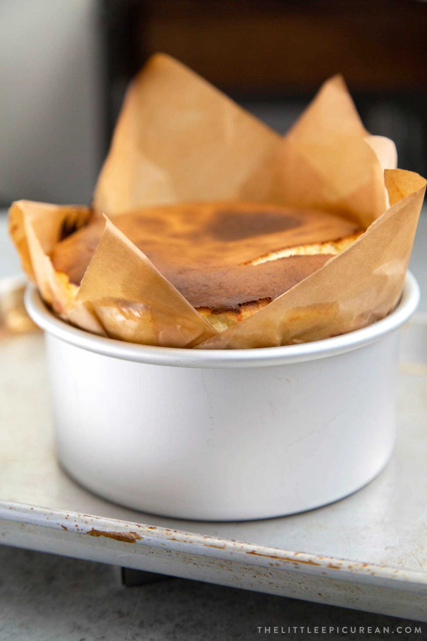 Basque Cheesecake The Little Epicurean