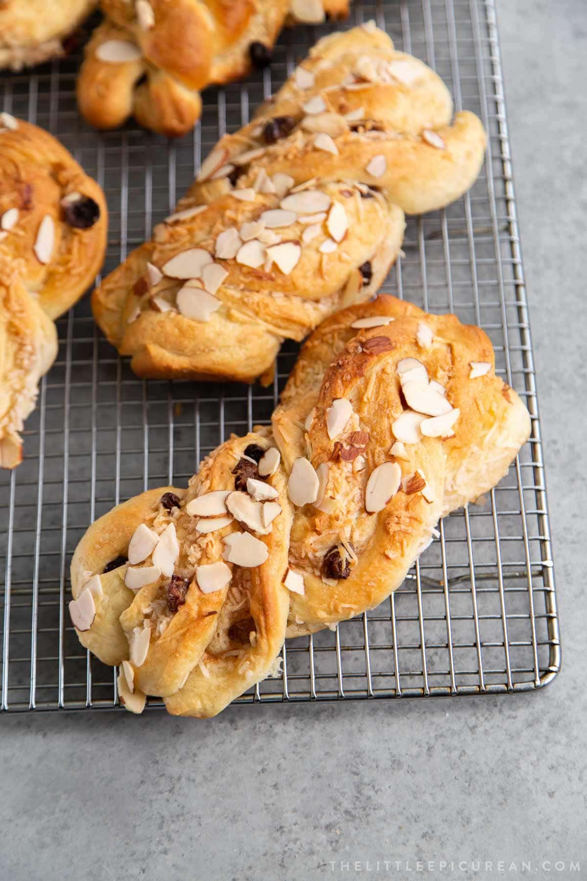 Braided Coconut Buns