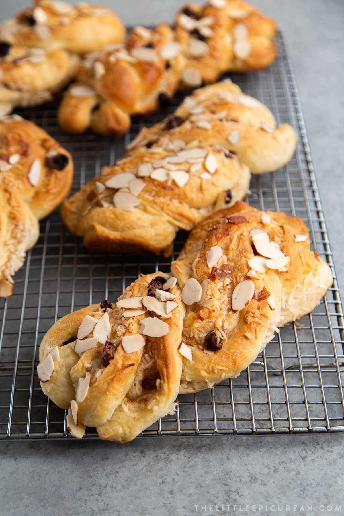 Twisted Coconut Buns