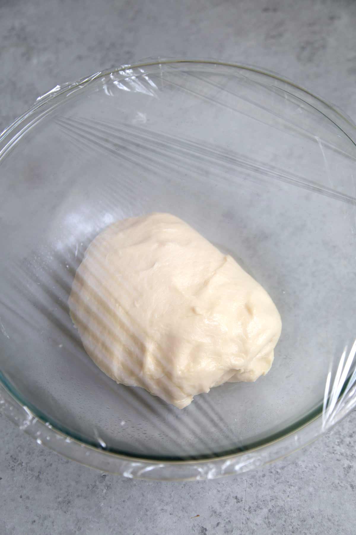 Milk bread dough for coconut buns