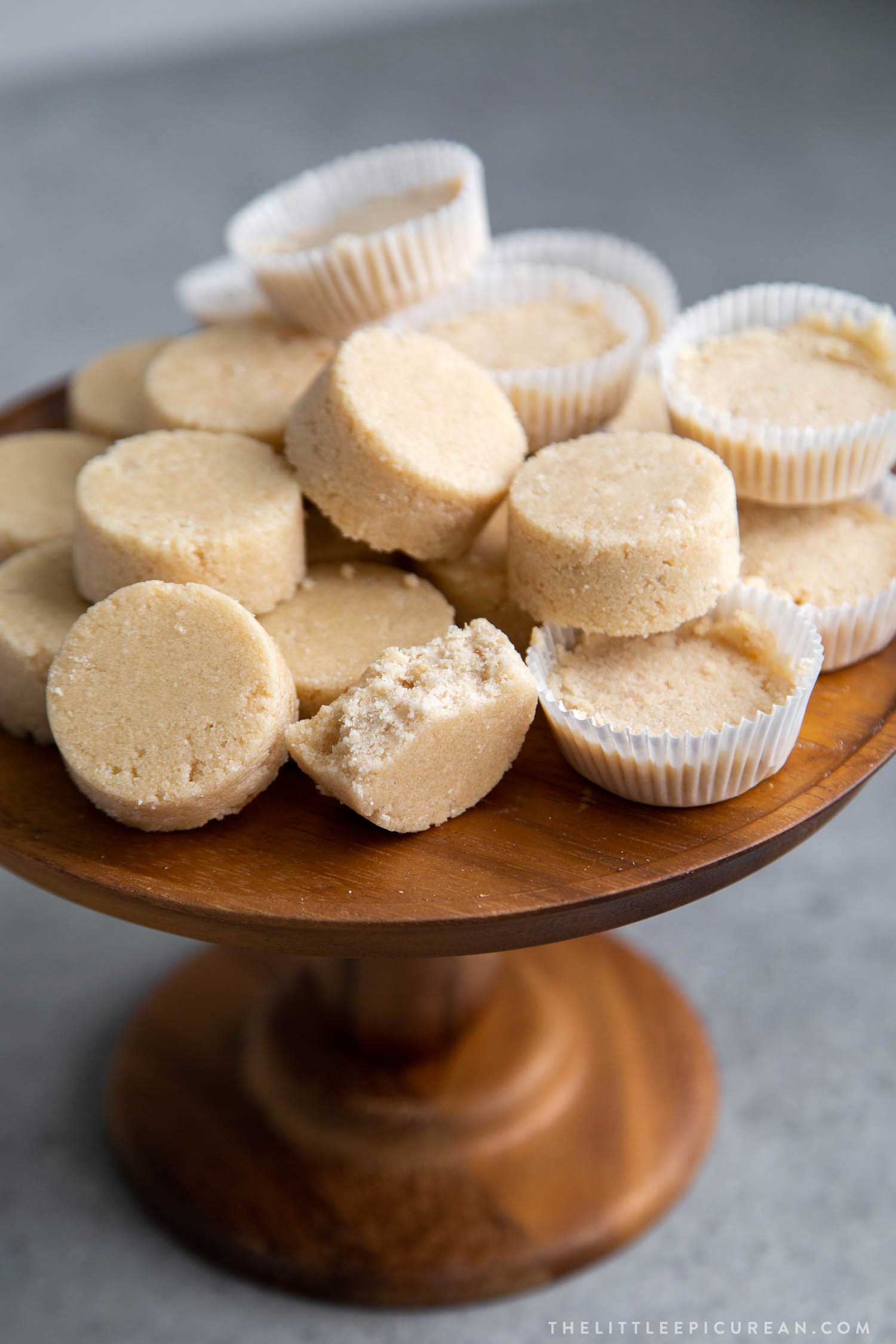 Filipino Polvoron Shortbread Cookies