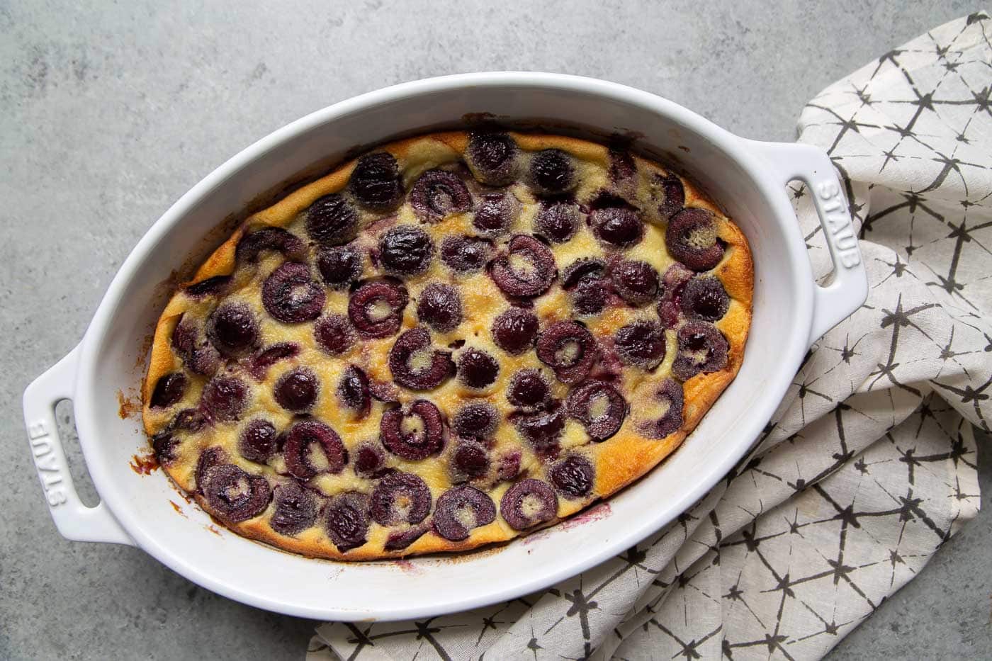 Sweet Cherry Clafoutis