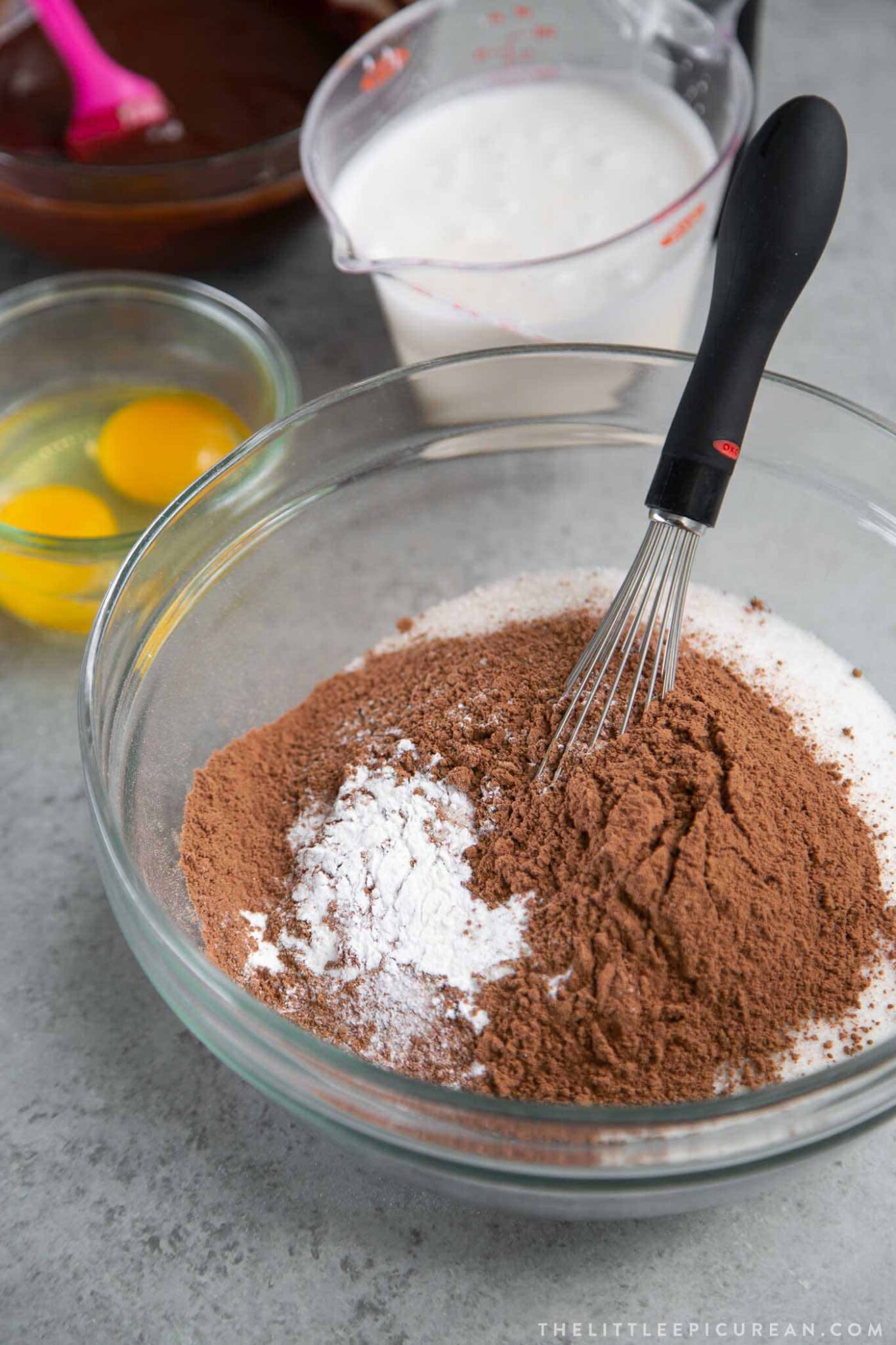 Chocolate Butter Mochi Cake The Little Epicurean