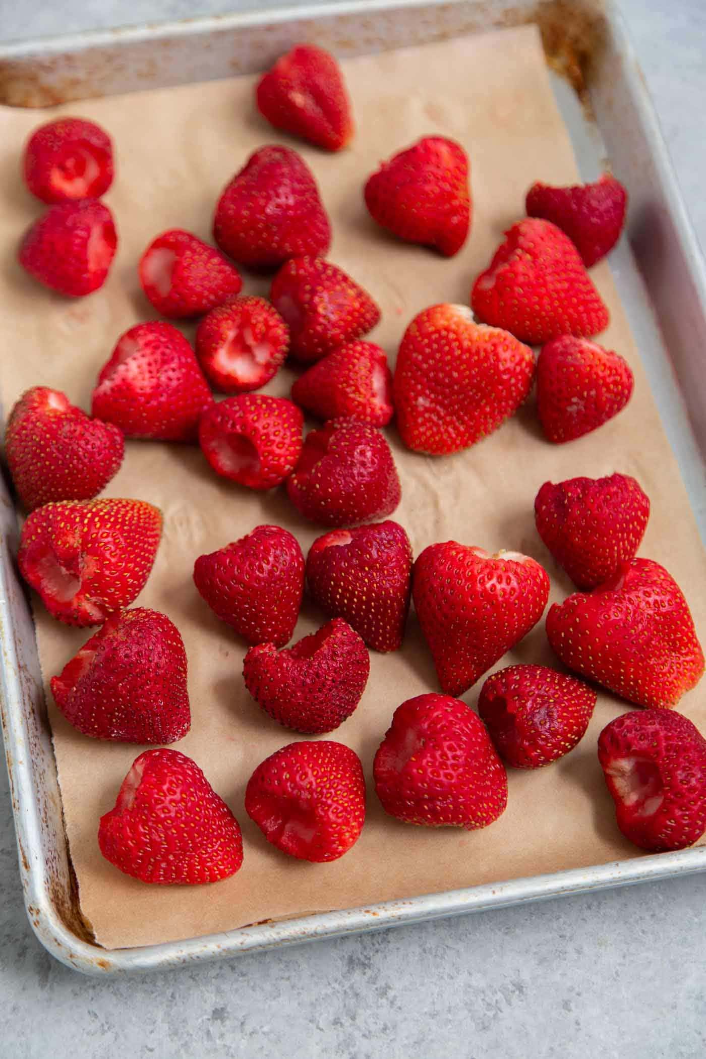 How to Freeze Fresh Strawberries