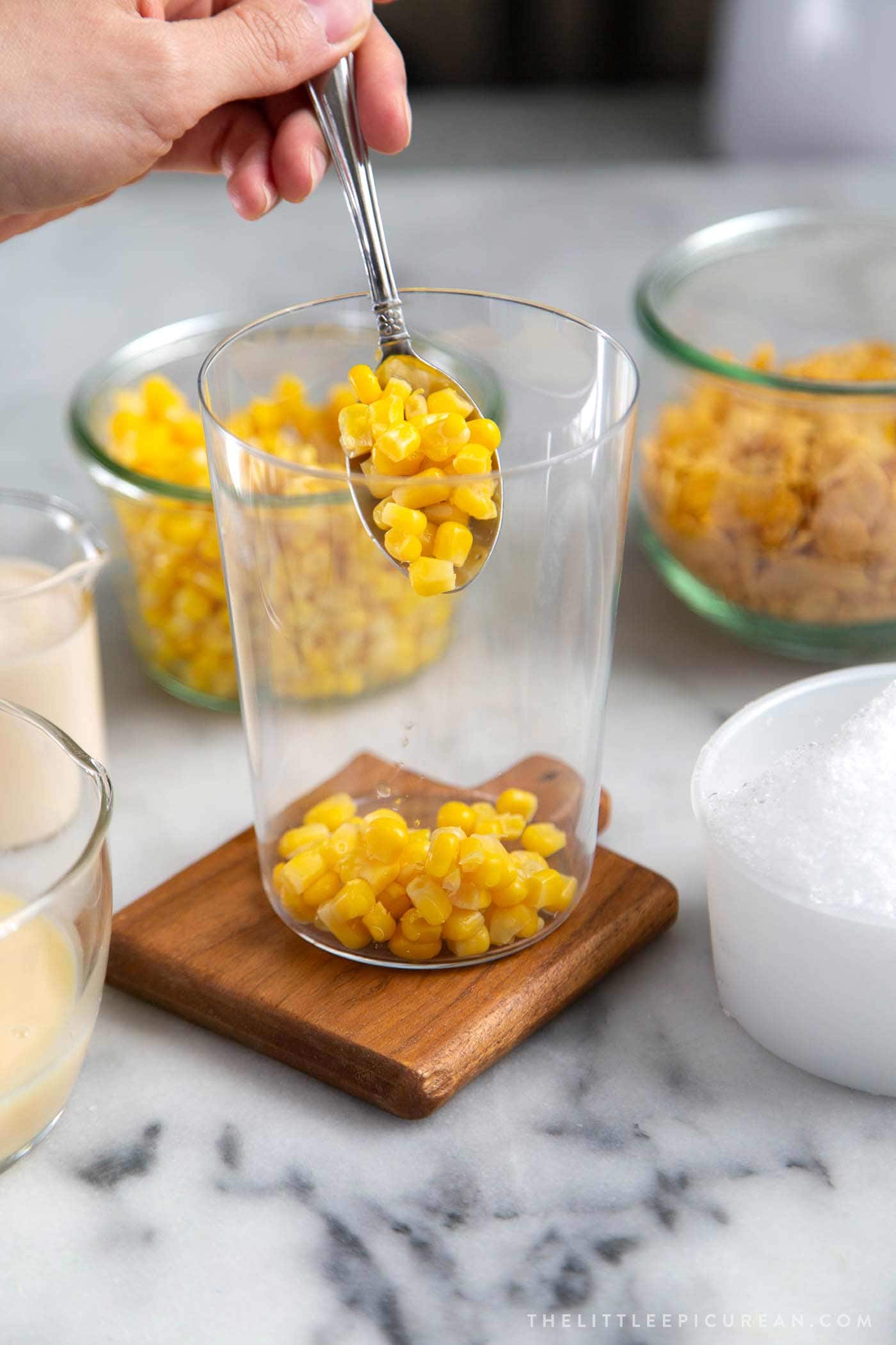 How to make Filipino Mais Con Yelo with homemade corn ice cream