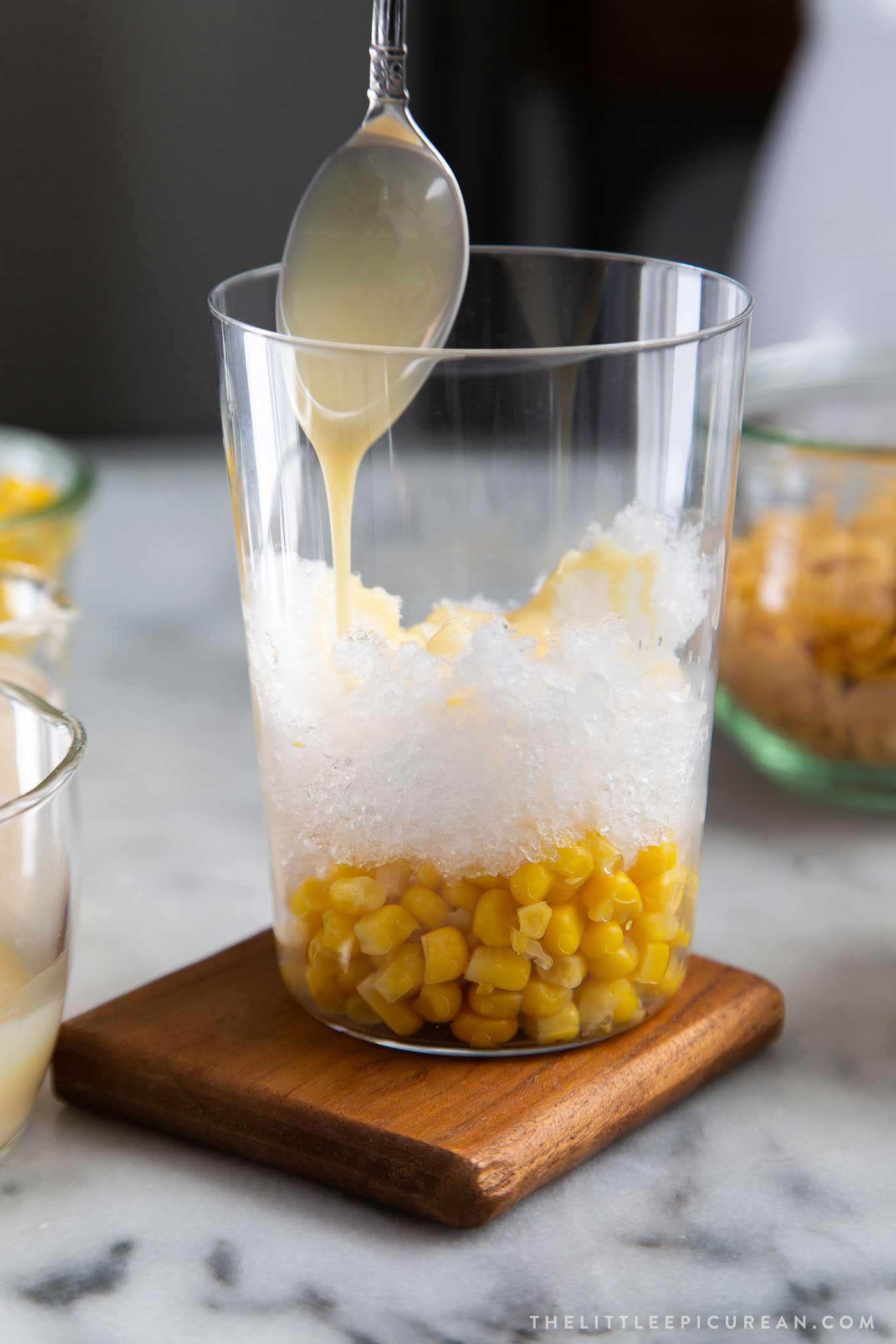 How to make Filipino Mais Con Yelo with homemade corn ice cream