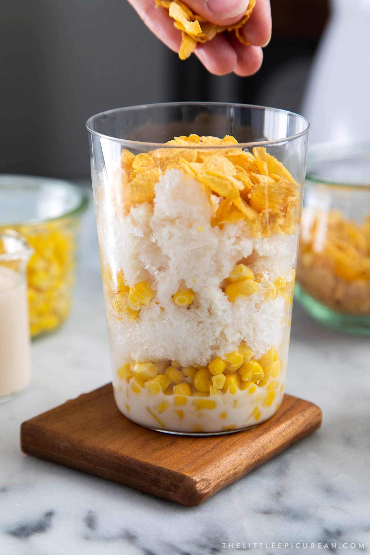 How to make Filipino Mais Con Yelo with homemade corn ice cream