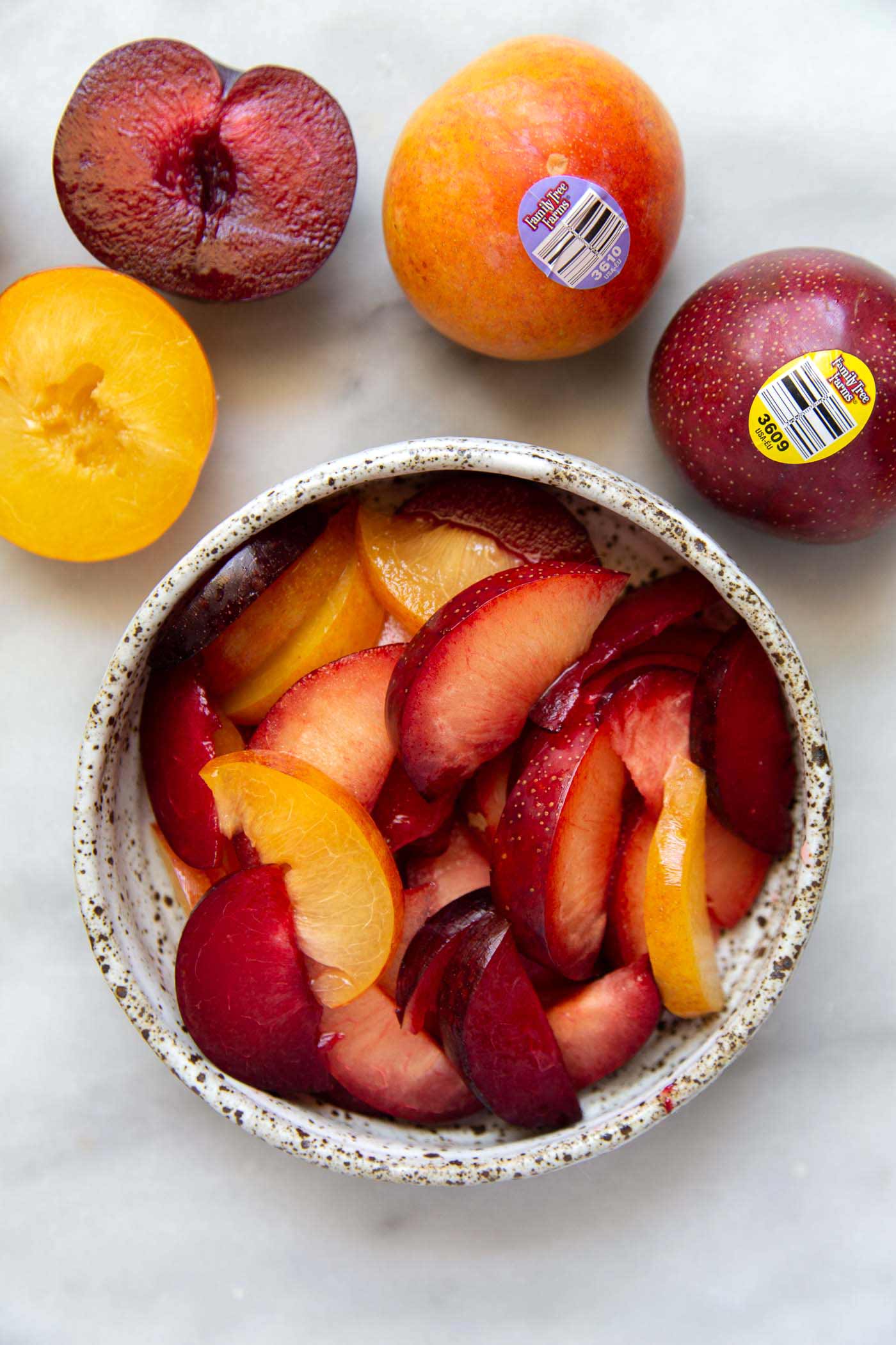 Plumcots and apriums combine the best of plums and apricots to make the most delicious summer fruit