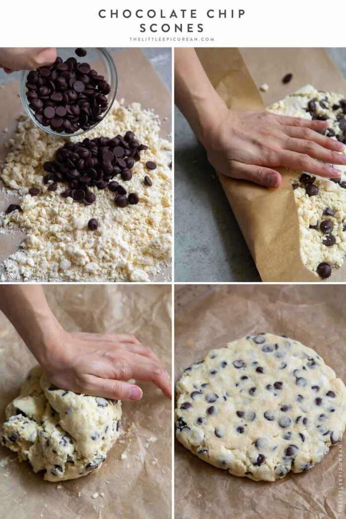 How to make chocolate chip scones