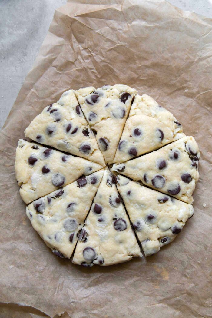 Chocolate Chip Scones