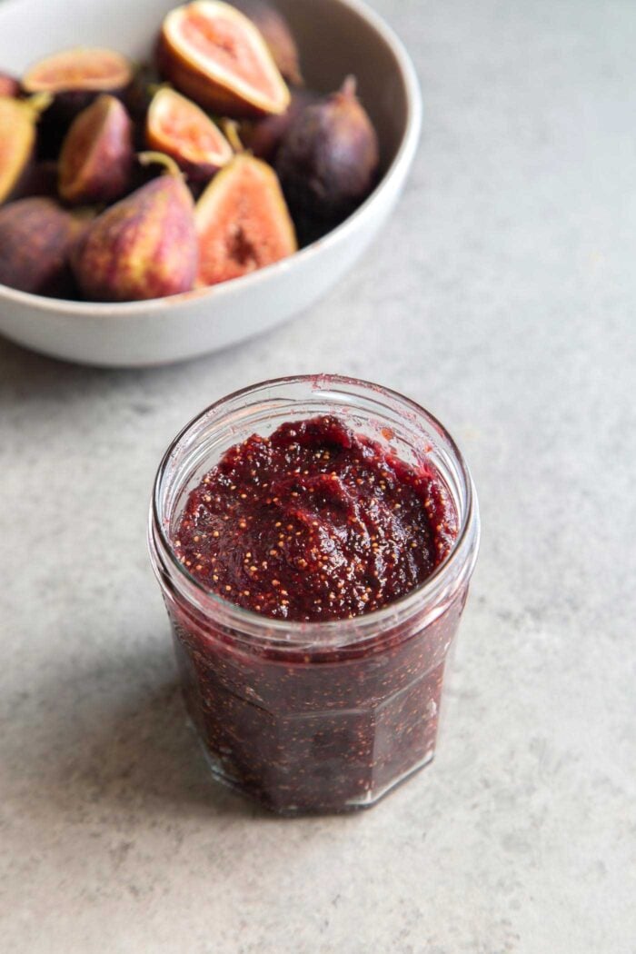 Homemade Vanilla Bean Fig Jam