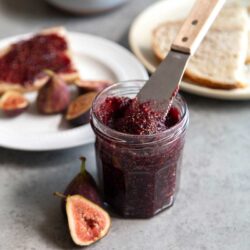 Homemade Vanilla Bean Fig Jam