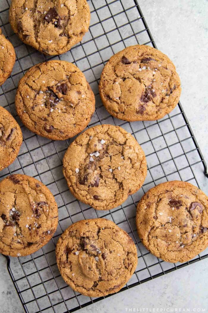 Rye Chocolate Chip Cookies