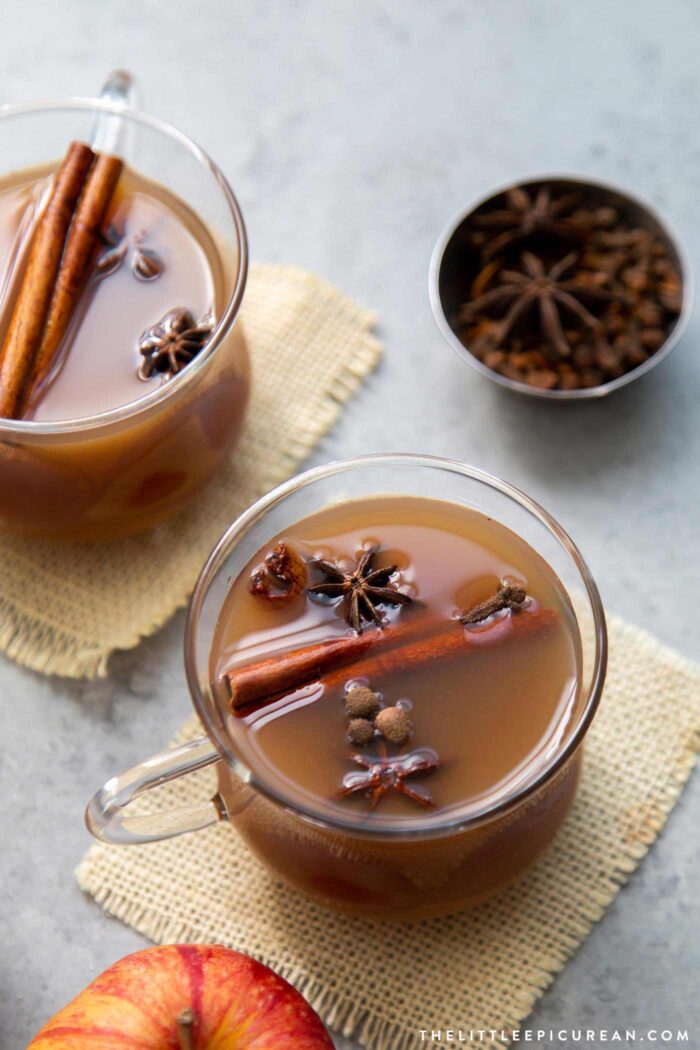 Spiked Apple Cider cocktail