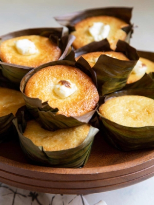 Bibingka Coconut Rice Cake