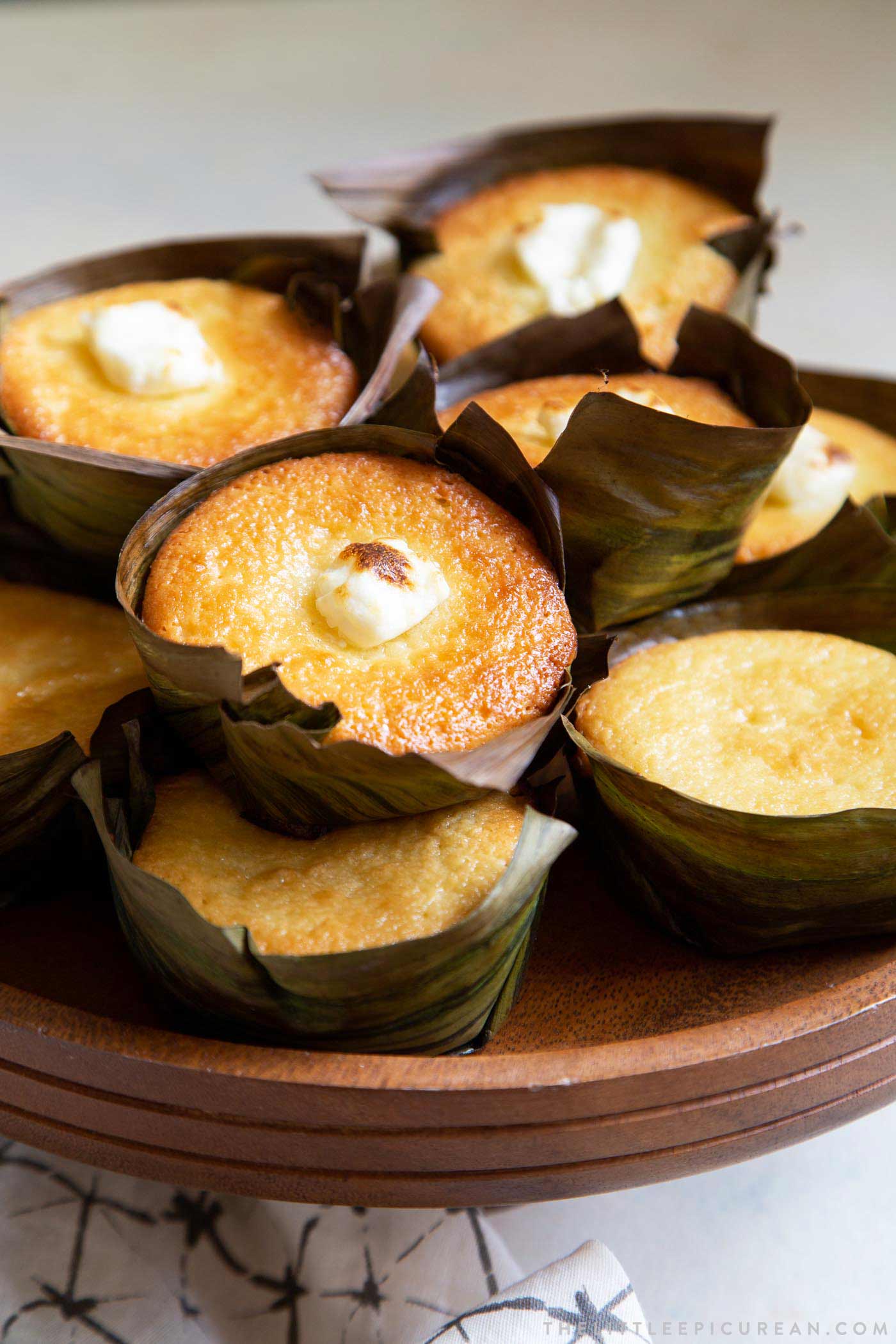 Bibingka (Coconut Rice Cake) - The Little Epicurean