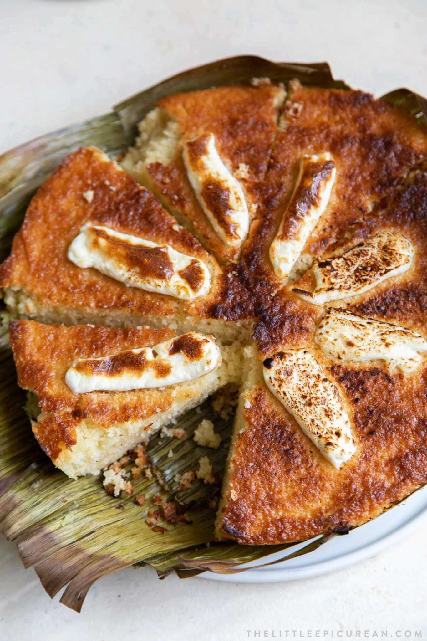 Bibingka (Coconut Rice Cake) The Little Epicurean