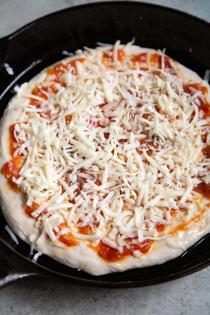 Cast Iron Skillet Pizza