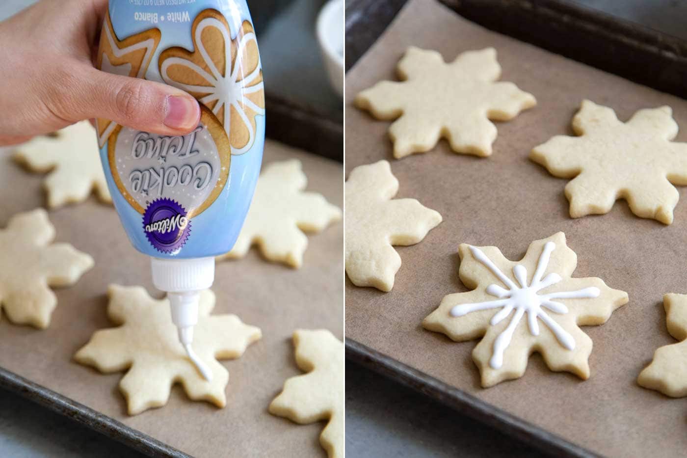 Decorated sugar cookies