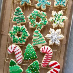 Decorated Holiday Sugar Cookies