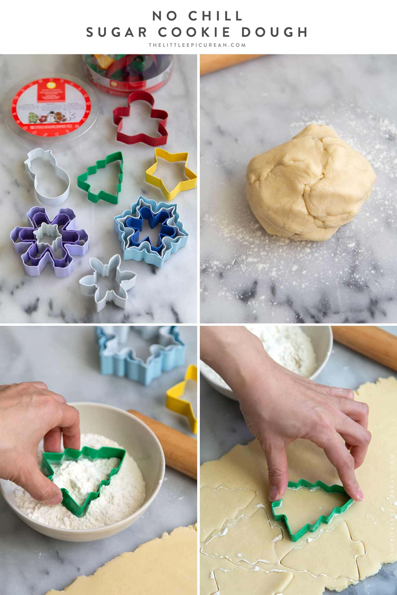 No Chill Sugar Cookie Dough Recipe