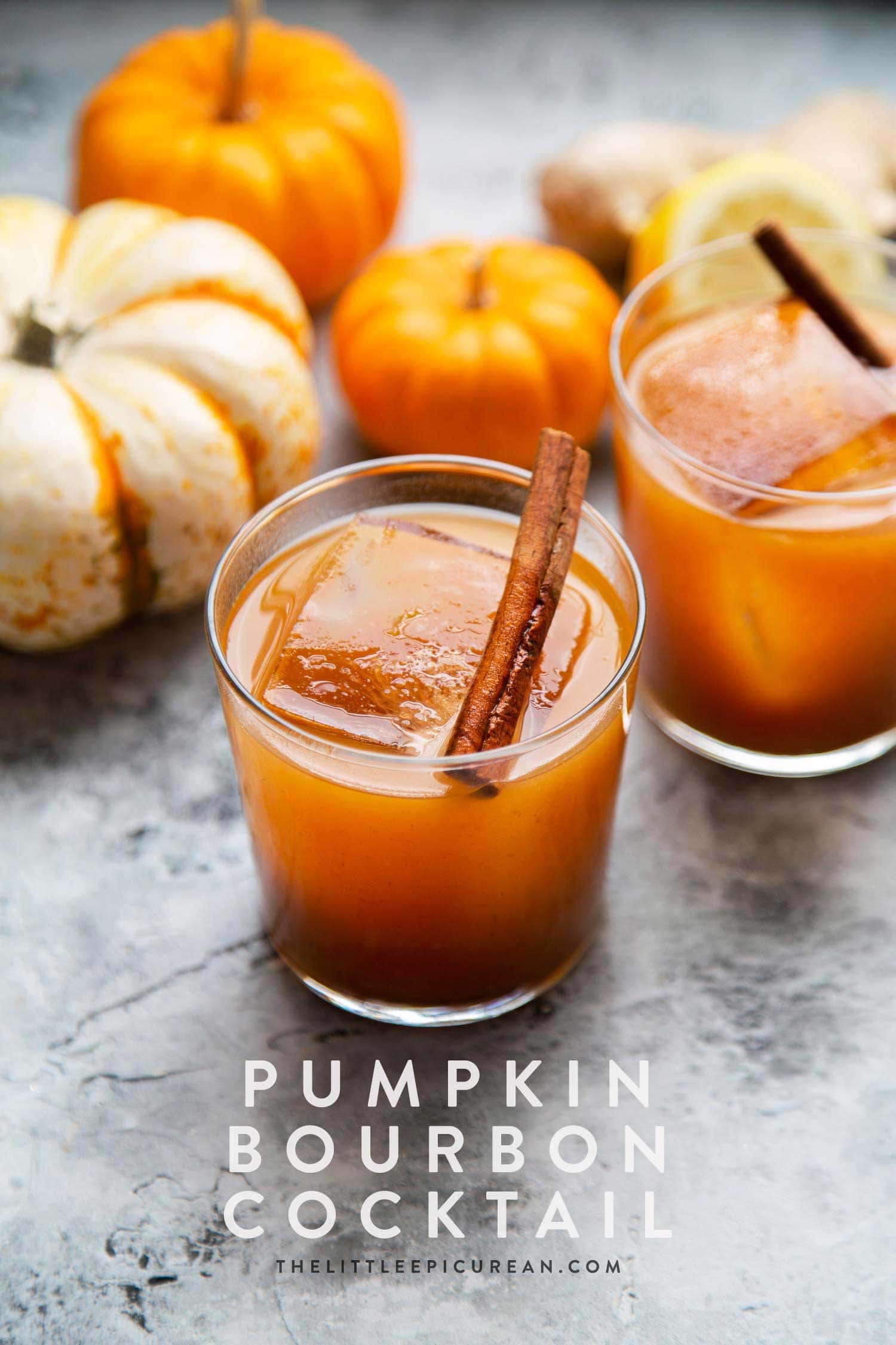 Pumpkin Bourbon Cocktail