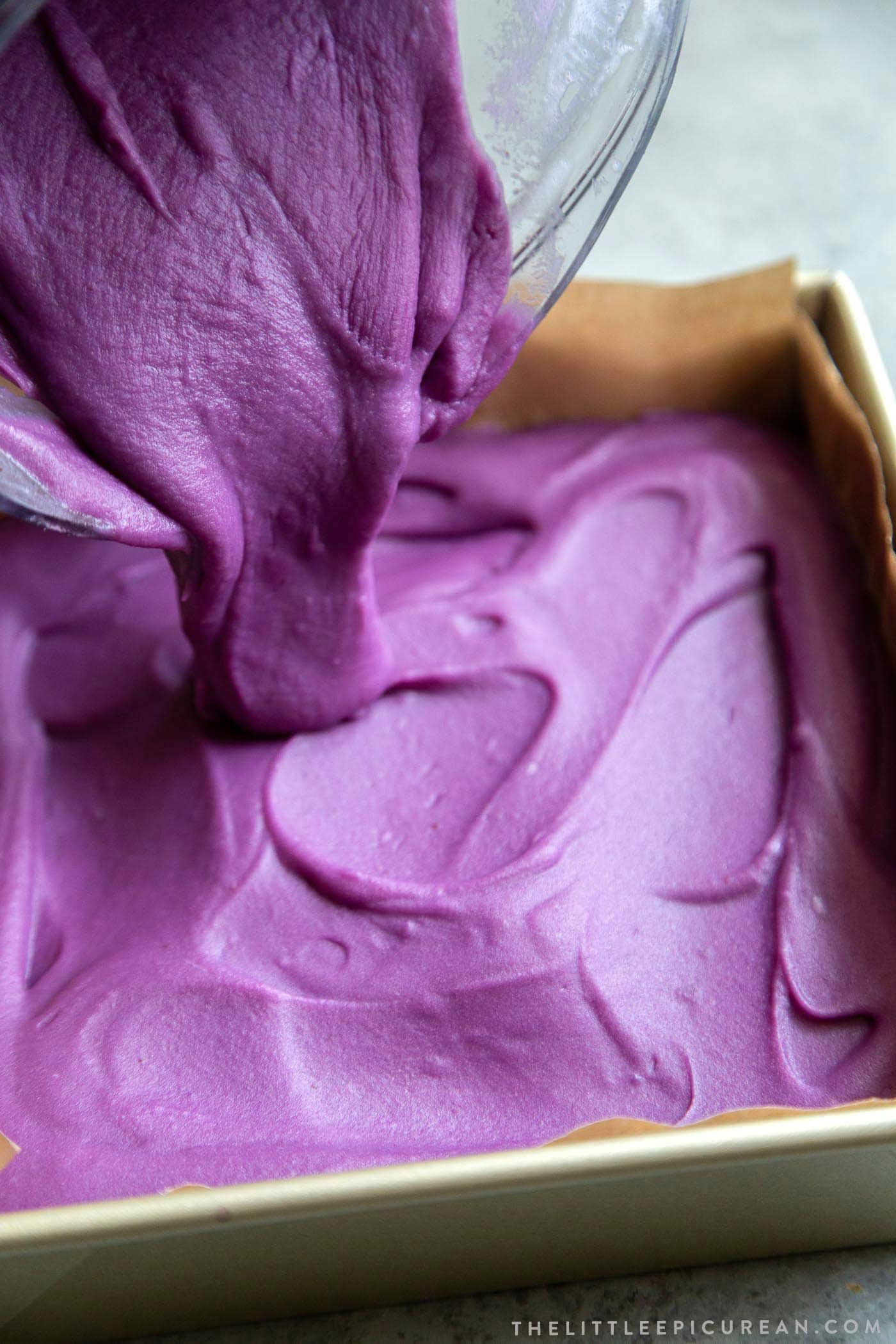 Purple Sweet Potato Pie Filling