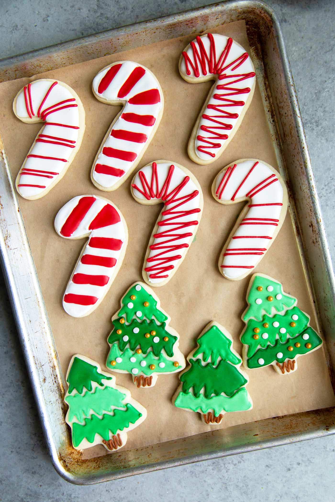 Royal Icing decorated sugar cookies