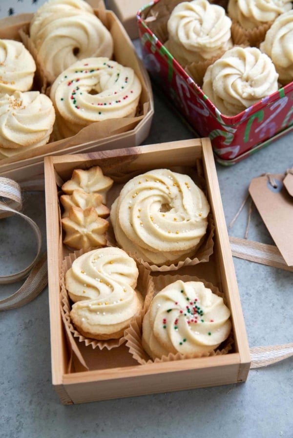 Piped Butter Cookies