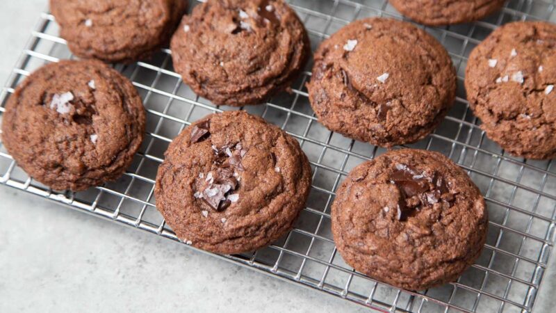 Double Chocolate Chip Cookies