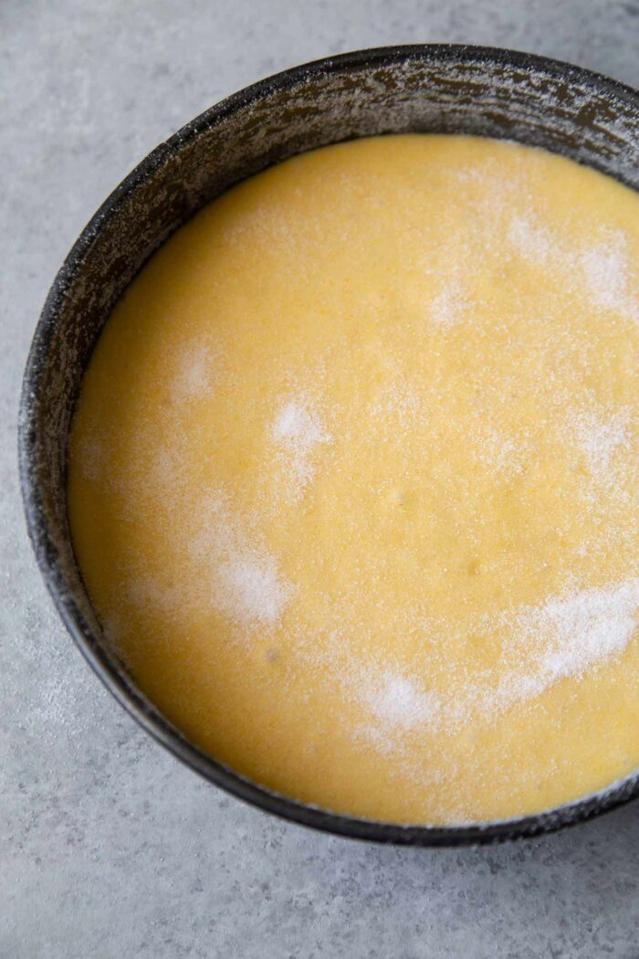 Olive Oil Cake batter