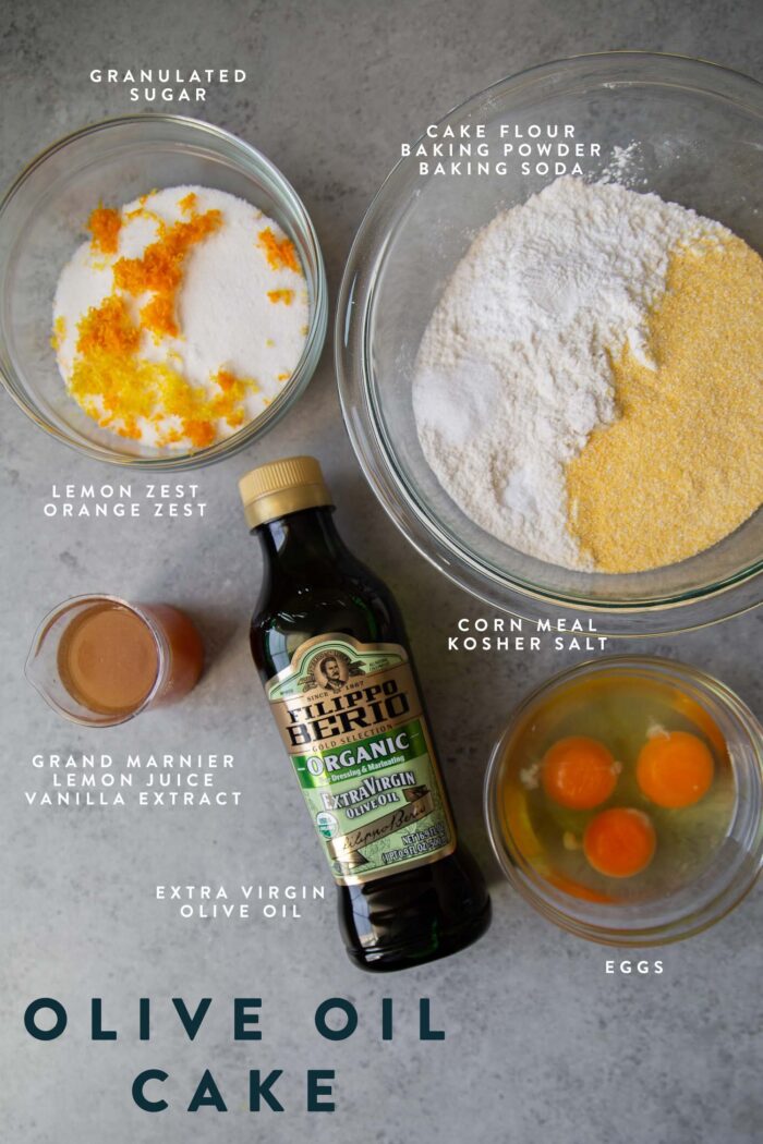 Olive Oil Cake Ingredients