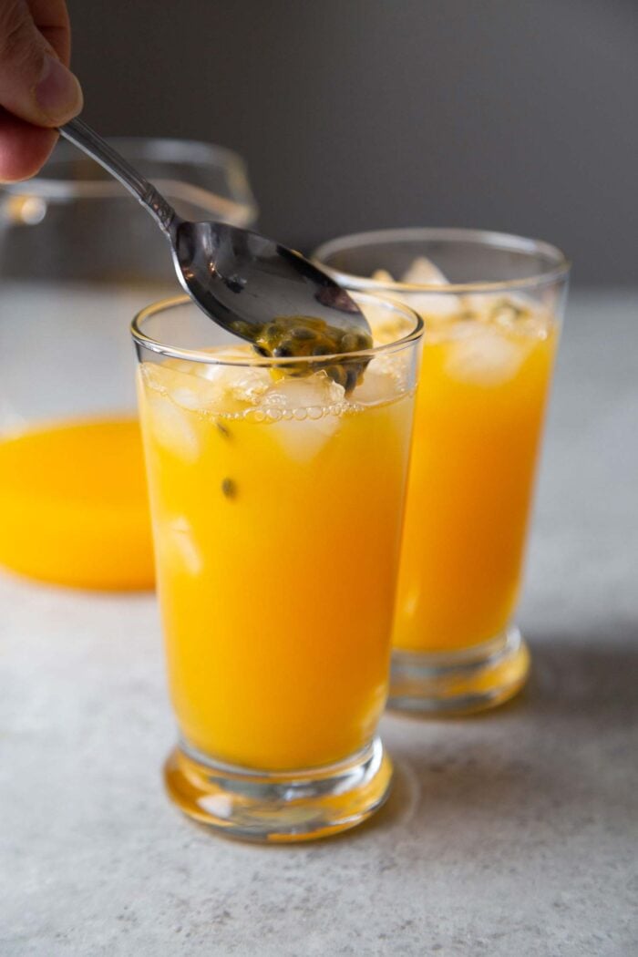 Passion Fruit Juice - The Little Epicurean