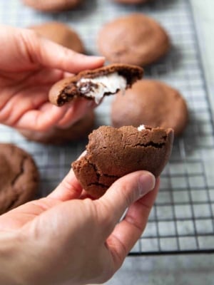 Peppermint Patty Chocolate Cookies