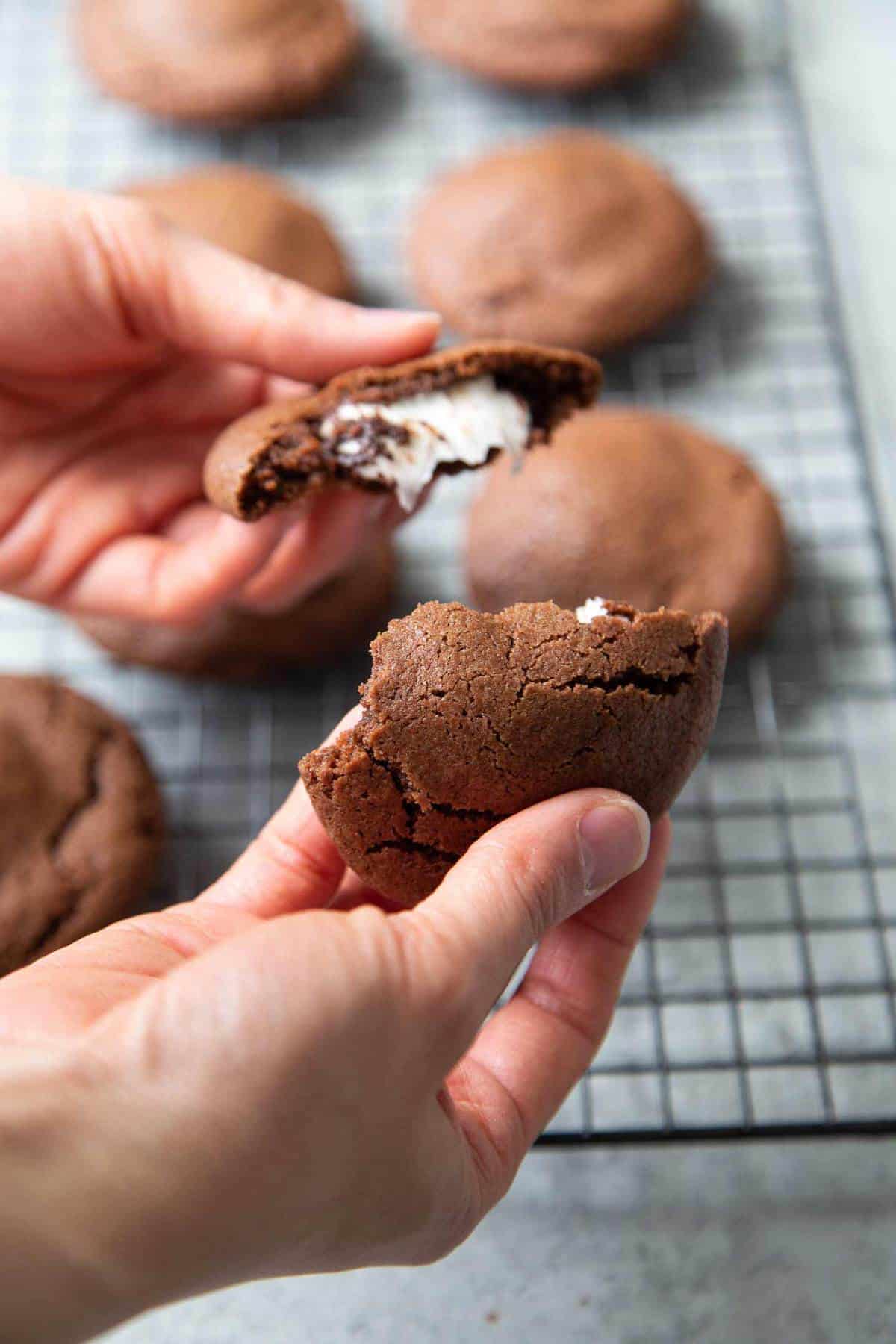 Peppermint Patty Chocolate Cookies