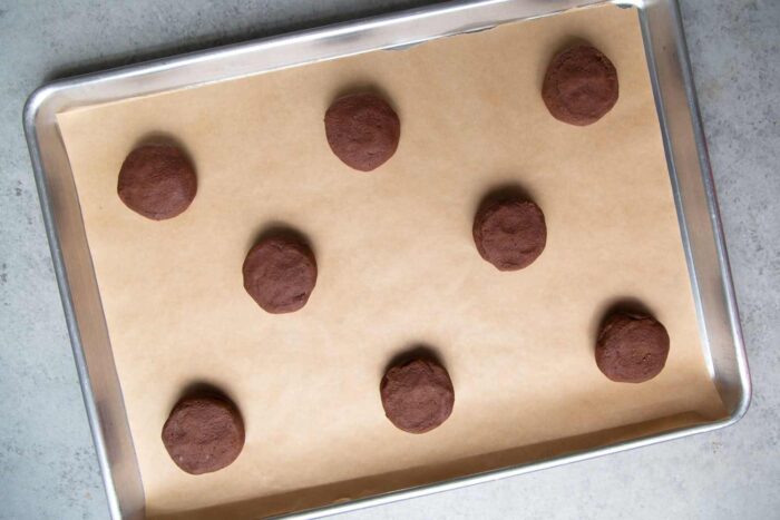 peppermint patty stuffed cookies