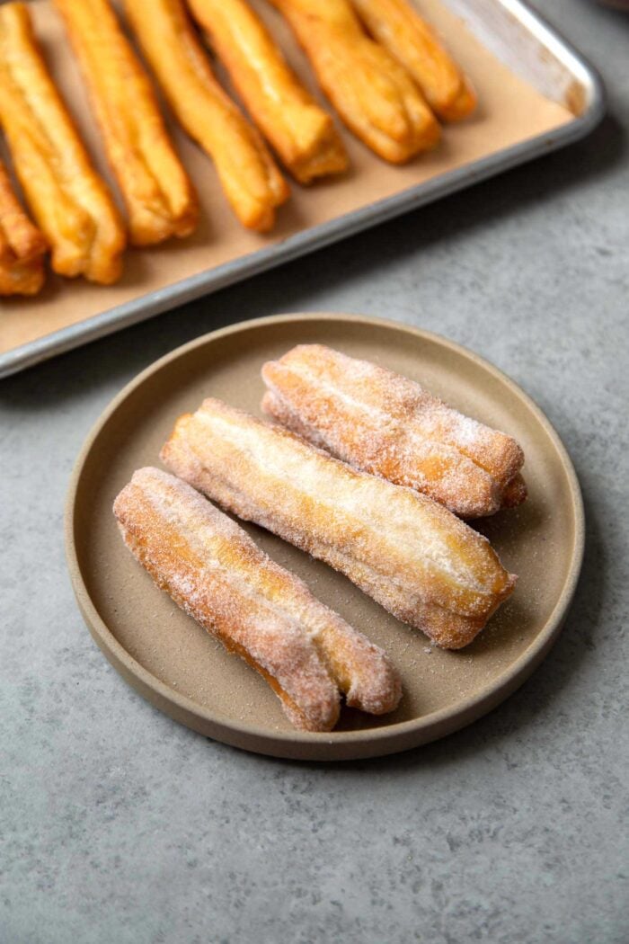 sweet youtiao chinese doughnut