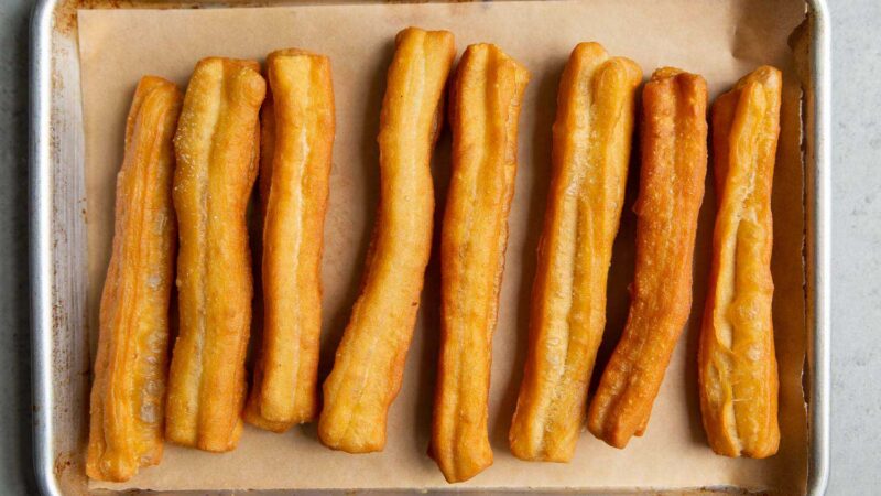 Youtiao Chinese Oil Stick Doughnuts