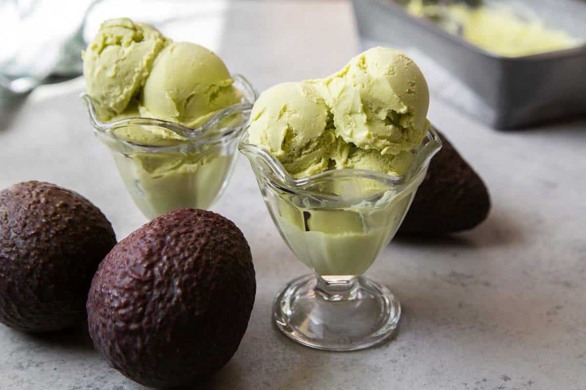 Avocado Ice Cream The Little Epicurean