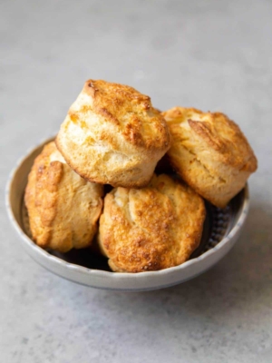 small batch cream biscuits