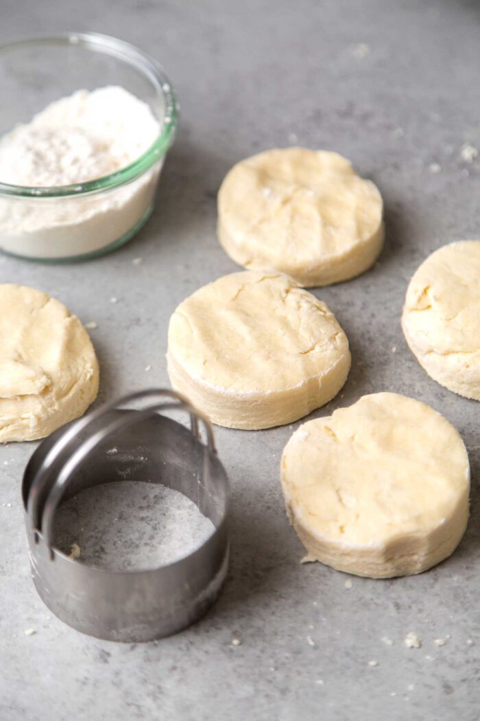 Small batch cream biscuits