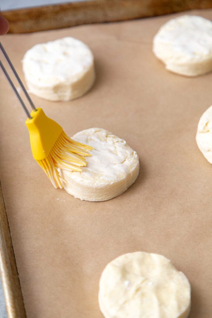 small batch cream biscuits