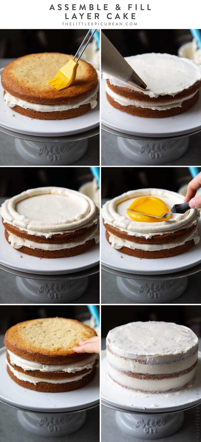 passion fruit layer cake