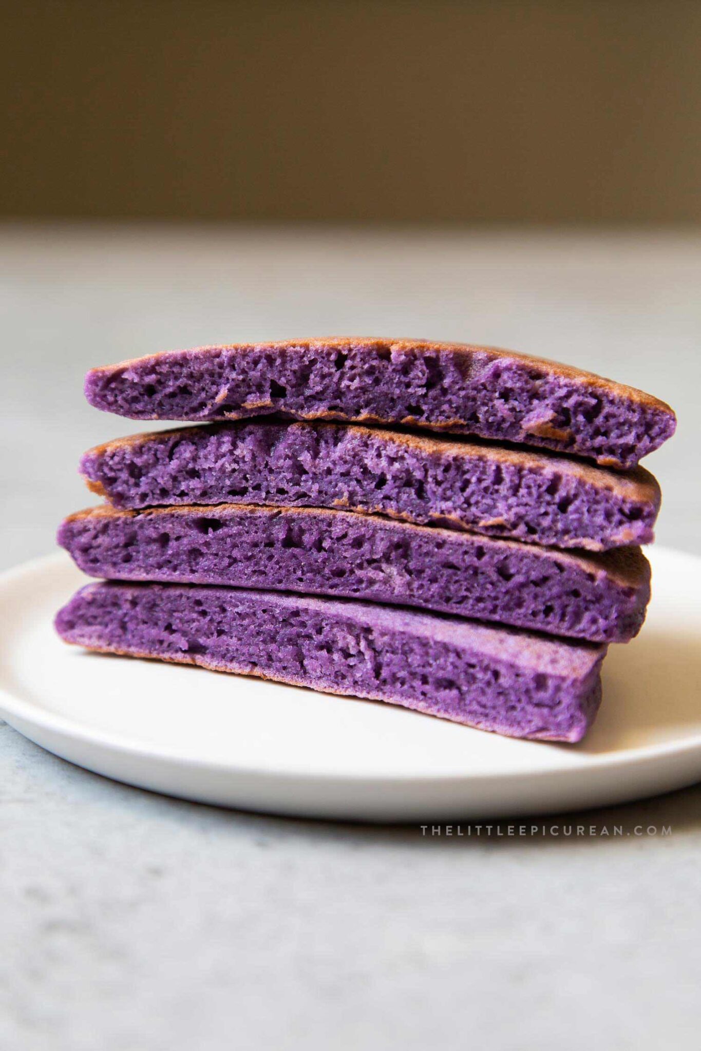 Ube Pancakes The Little Epicurean