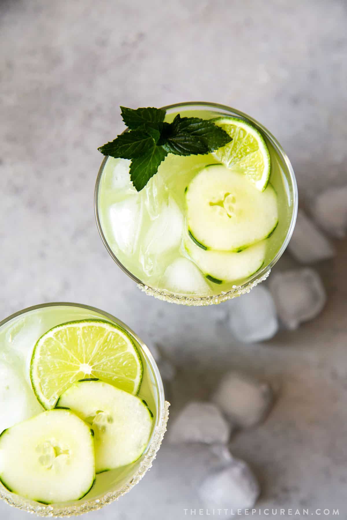 cucumber lime margarita