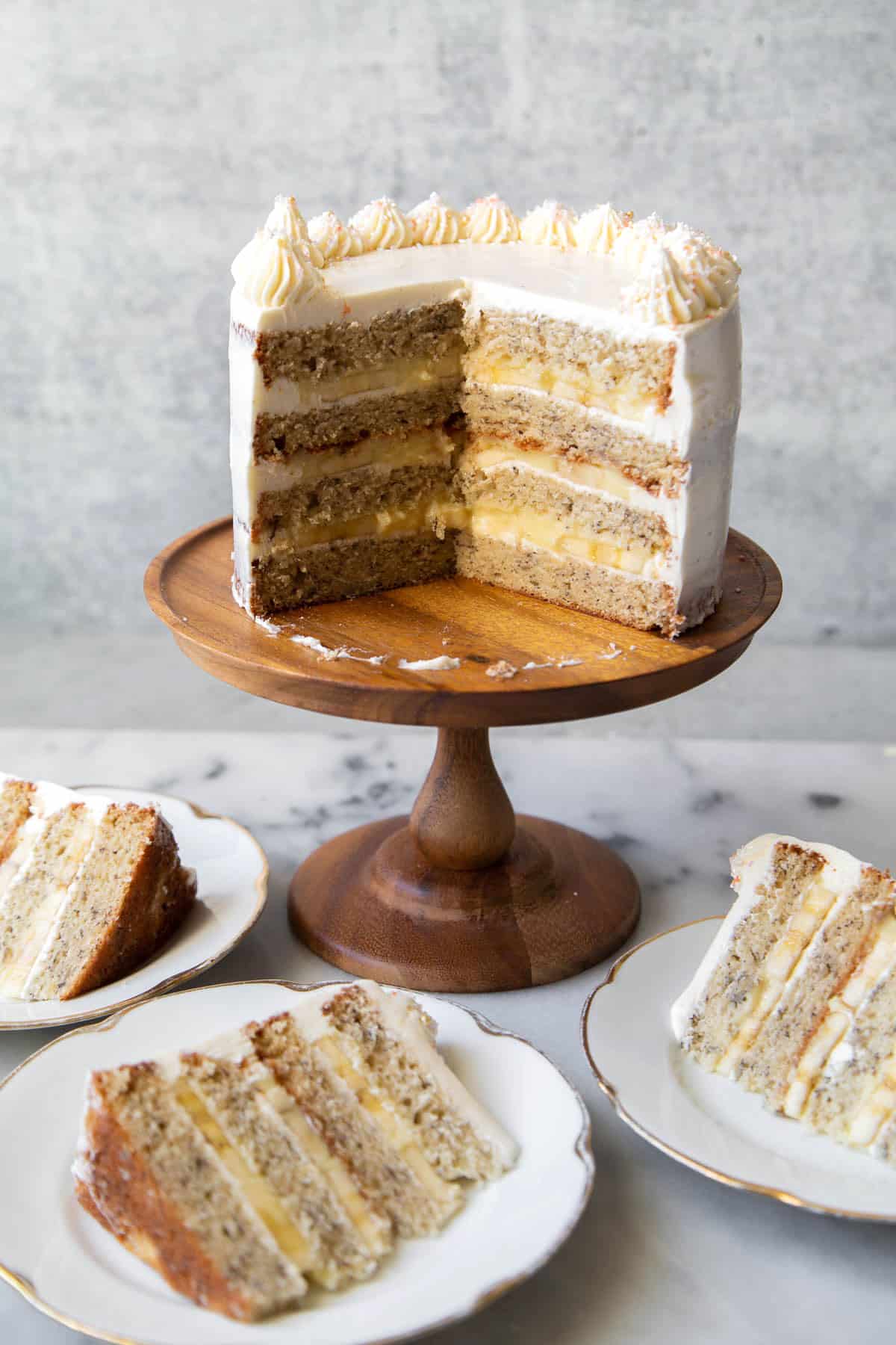 Banana Cream Cake