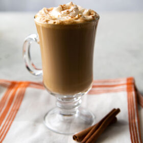 homemade cinnamon dolce latte