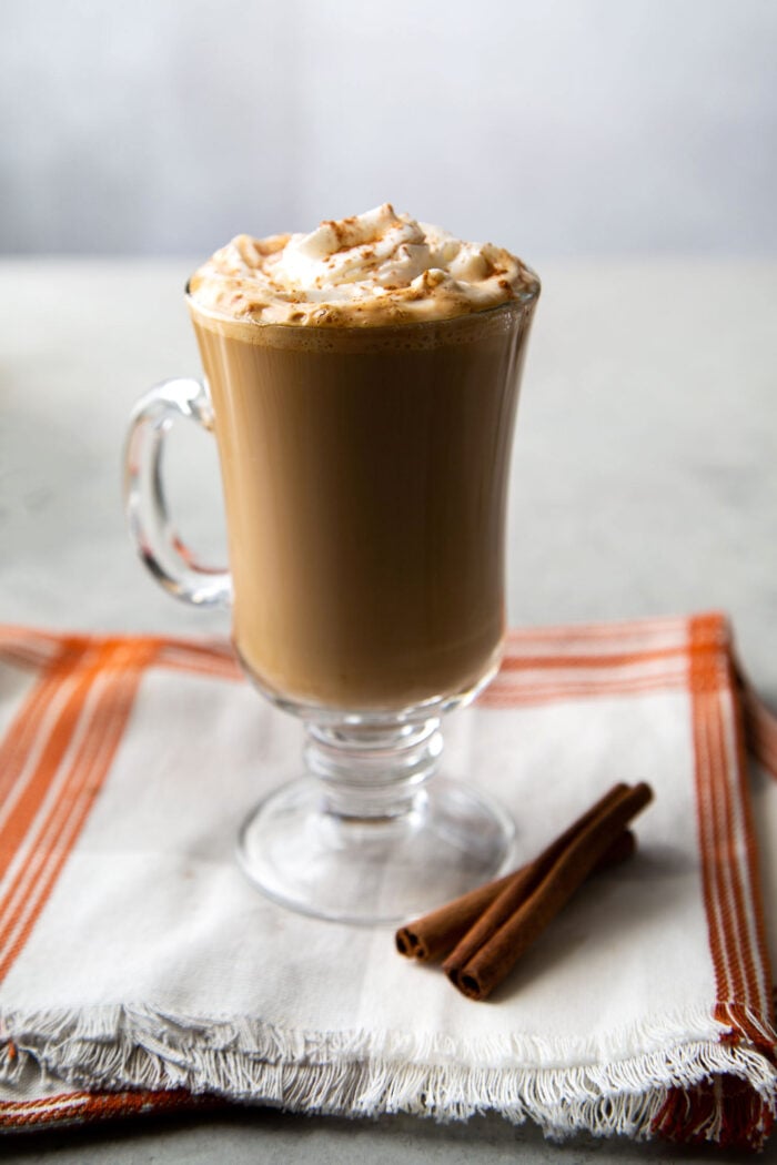 homemade cinnamon dolce latte