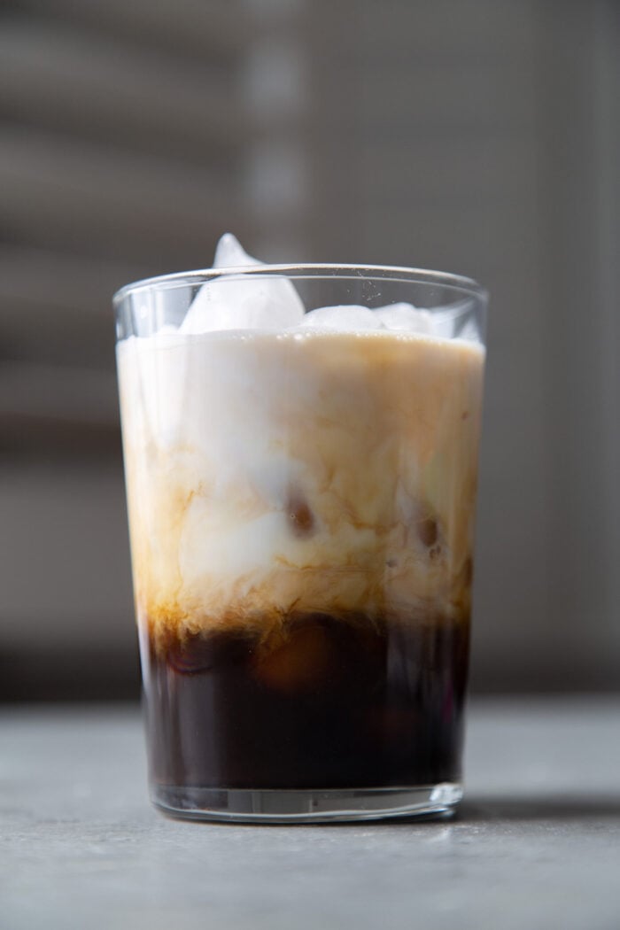 homemade iced cinnamon dolce latte